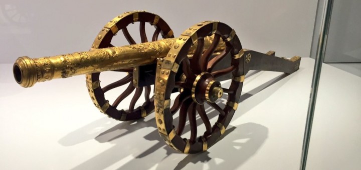 Modèle d'artillerie offert par le parlement de Franche Comté à Louis XIV