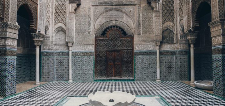 La médersa el-Attarine à Fès
