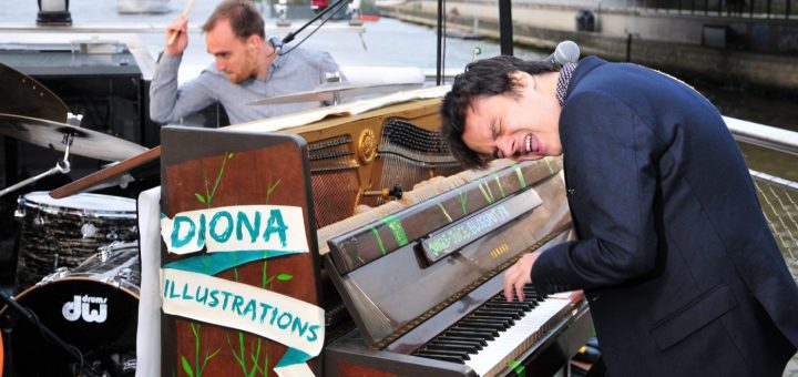 Concert de Jamie Cullum pour Play Me I'm Yours