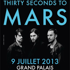 30 Seconds to Mars au Grand Palais, 9 juillet 2013 2