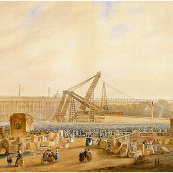 Érection de l’Obélisque de Louxor