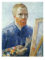 Autoportrait de Vincent Van Gogh - "Autoportrait devant le chevalet" Giclée, 30 x 41cm 35,99 €