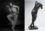 Robert Mapplethorpe (1946-1989), Bill T. Jones, 1985, MAP 1616 © 2014 Robert Mapplethorpe Foundation, Inc. All rights reserved — Auguste Rodin (1840-1917), Génie funéraire, vers 1898, bronze, 85,7 x 39 x 32 cm, Paris, musée Rodin, S. 795 © Paris, musée Rodin, ph. C. Baraja