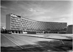 Unesco, Paris, 1952-1958 - le bâtiment du secrétariat, n.d., © Fds Zehrfuss. Académie d'architecture/CAPA.