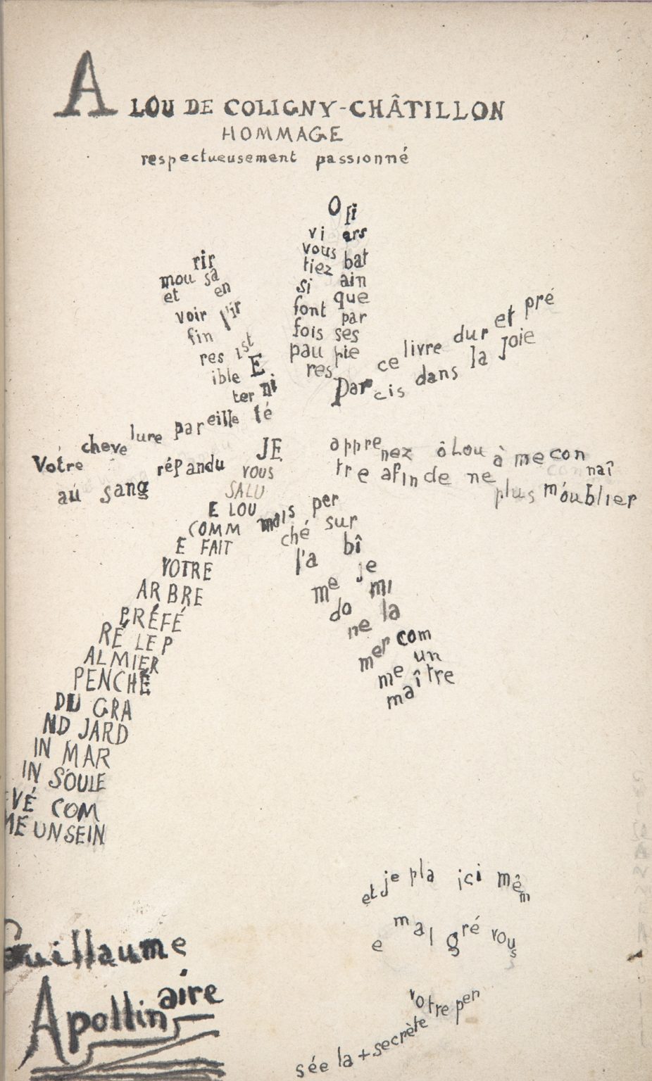 L’histoire des "Lettres à Lou" de Guillaume Apollinaire Culturezvous