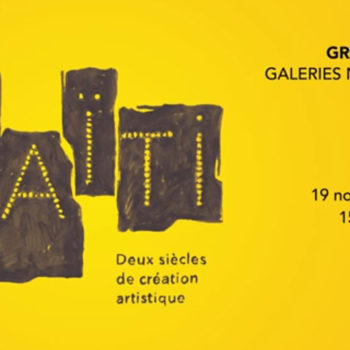 Exposition Haïti Grand Palais