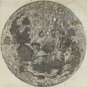 Carte de la Lune Jean-Dominique Cassini