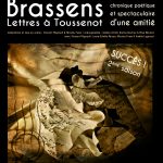 Brassens, un homme à travers ses lettres, une mise en scène des « Lettres à Toussenot » au Guichet Montparnasse 6