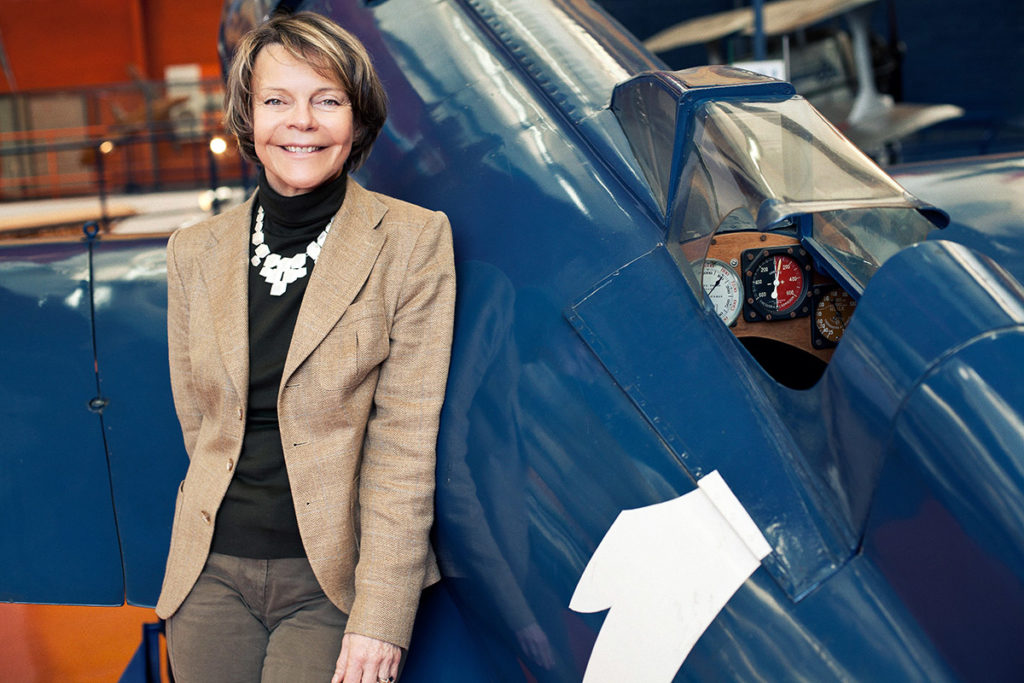 Catherine Maunoury, directrice du Musée de l’Air et de l’Espace depuis septembre 2010 © photo Musée de l’Air et de l’Espace / Franco Tettamanti, DR.