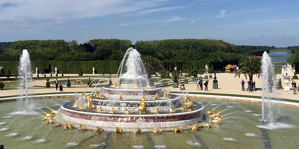 Le bassin de Latone renait à Versailles 2