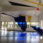 Felice Varini fait éclater la Villette 3