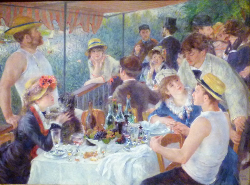Le Déjeuner des canotiers, d'A. Renoir