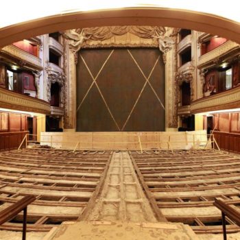 Opéra Comique, La salle Favart en travaux
