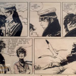 Exposition Hugo Pratt, rencontres et passages, au musée Hergé 5 Corto Maltese