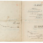 Un coup de Dés jamais n’abolira le Hasard, le manuscrit de Mallarmé en vente chez Sotheby’s 6 Mallarmé manuscrit un coup de dés