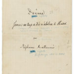 Un coup de Dés jamais n’abolira le Hasard, le manuscrit de Mallarmé en vente chez Sotheby’s 3 Mallarmé manuscrit un coup de dés