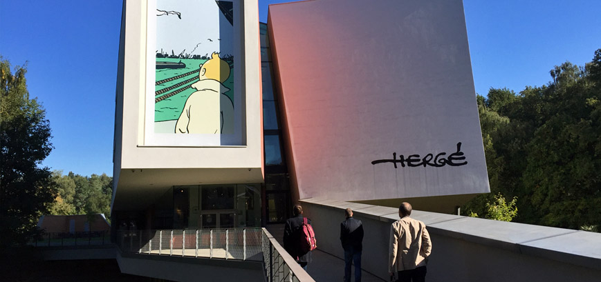 Musée Hergé à Louvain La Neuve Belgique
