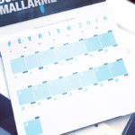 Calendrier Fists et Lettres