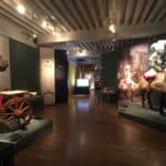 Scénographie de l'exposition Chevaliers et Bombardes, au musée de l'Armée