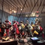 Reproduction d'un carré de piquiers suisses à la bataille de Marignan