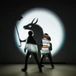 La Petite Boîte à Chagall de la Philharmonie : une galerie-atelier à destination des enfants… et de leurs parents ! 10 Atelier "Le Bestiaire de Chagall" © William Beaucardet