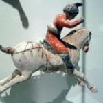 Les joueuses de polo du musée national des arts asiatiques-Guimet 4 Joueuse de Polo, musée Guimet