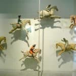 Les joueuses de polo du musée national des arts asiatiques-Guimet 6 Joueuse de Polo, musée Guimet