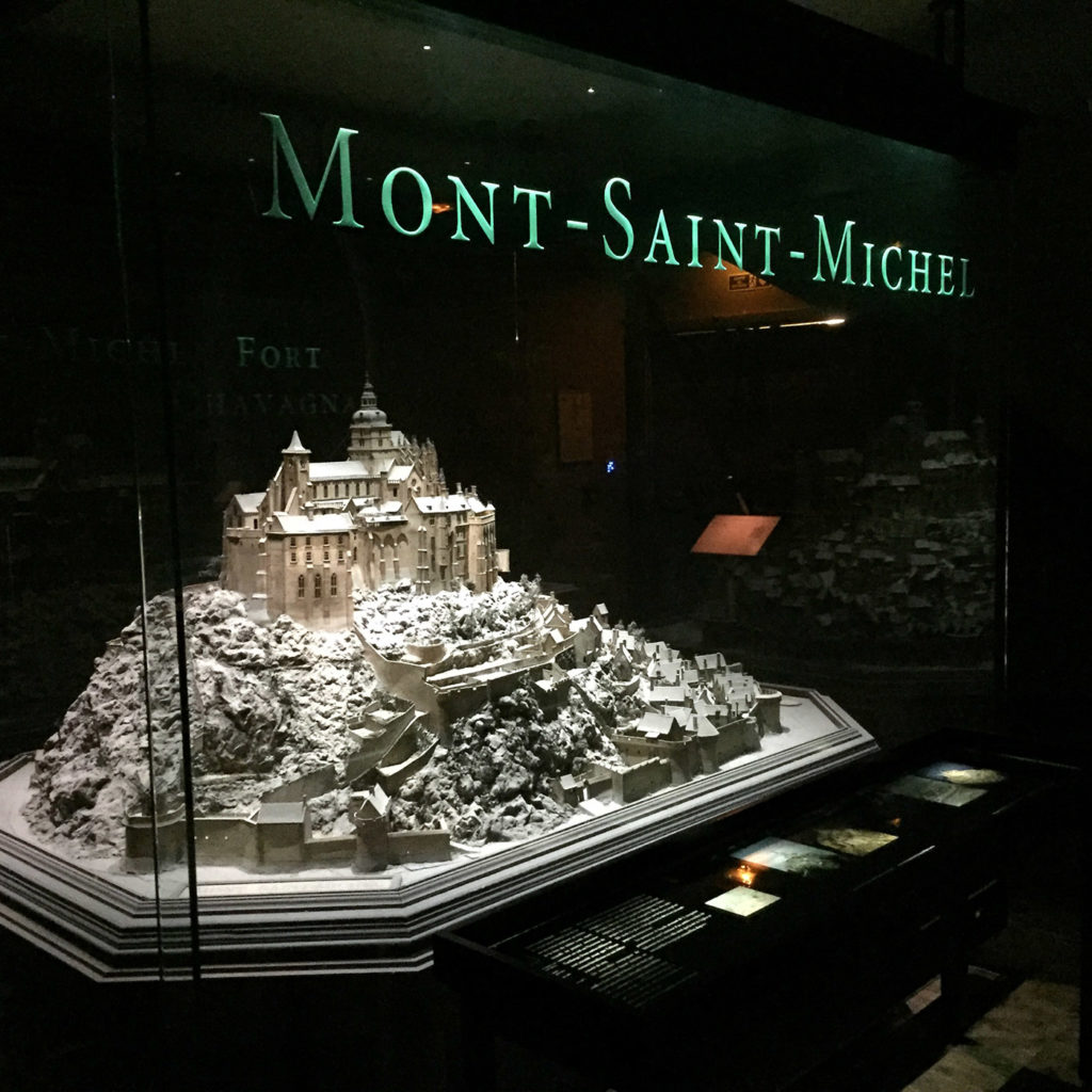Plan Relief Mont Saint Michel
