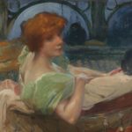 Albert Besnard. Modernités Belle Epoque : une exposition à découvrir au Petit Palais 6 Albert Besnard, Portrait de Madame Georges Rodenbach, huile sur bois, 52x62 cm, Toulon, Musée d'art. Don Rodenbach. Photo © 2015 F. Joncour