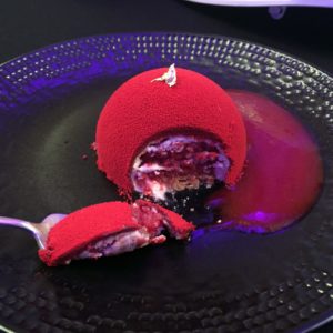 Gâteau Le Favart, collaboration Le Nôtre Opéra Comique