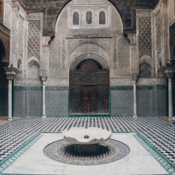 La médersa el-Attarine à Fès