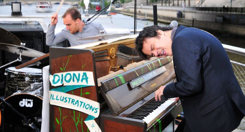 Concert de Jamie Cullum pour Play Me I'm Yours