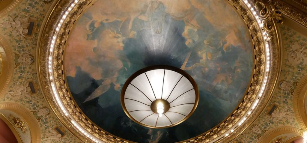 La salle Favart de l'Opéra Comique