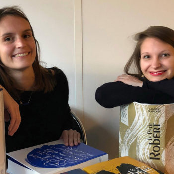 Claire-Aurélie Torpe et Camille Poirier en charge des réseaux sociaux pour le Robert