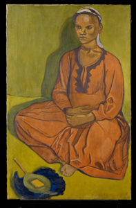 Peintures des Lointains, au musée du Quai Branly - Jacques Chirac 6 Portrait d'une femme noire