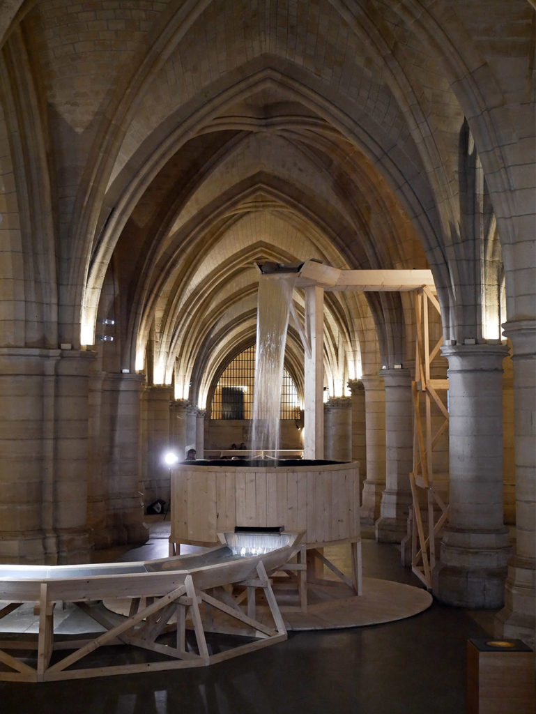 Stéphane Thidet invite la Seine dans la Conciergerie 6 Stéphane Thidet, "Détournement", à la Conciergerie