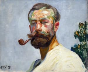 Kupka, pionnier de l'abstraction, au Grand Palais 7 František Kupka, Autoportrait