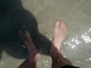 De Paris au Mont-Saint-Michel à vélo sur la Véloscénie 59 Balade à pied dans la baie du Mont-Saint-Michel