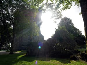 De Paris au Mont-Saint-Michel à vélo sur la Véloscénie 37 Château de Domfront