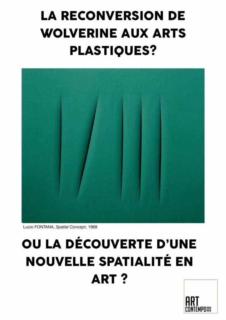 5 questions à Julie Eude ou l'art contemporain pour les nuls 4 L'art contemporien - Fontana