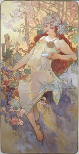 Alphonse Mucha, un peintre surdoué et engagé, à (re)découvrir au musée du Luxembourg 12 Mucha - Les Saisons : l'automne