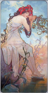 Alphonse Mucha, un peintre surdoué et engagé, à (re)découvrir au musée du Luxembourg 11 Mucha - Les Saisons : l'été