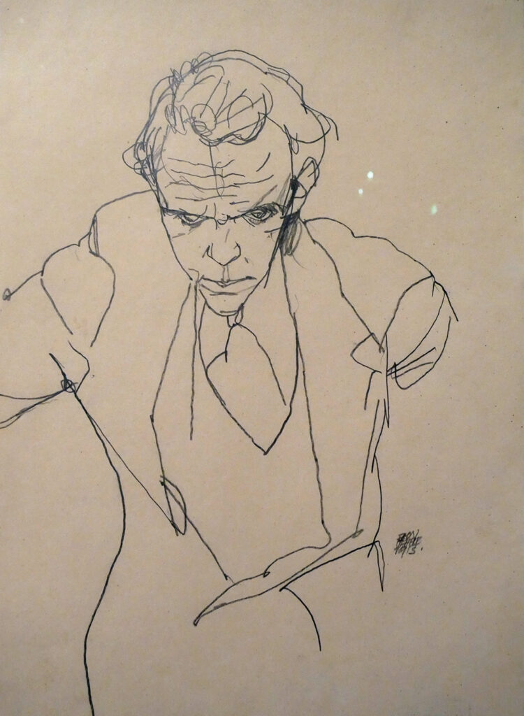 Exposition Egon Schiele à la Fondation Louis Vuitton