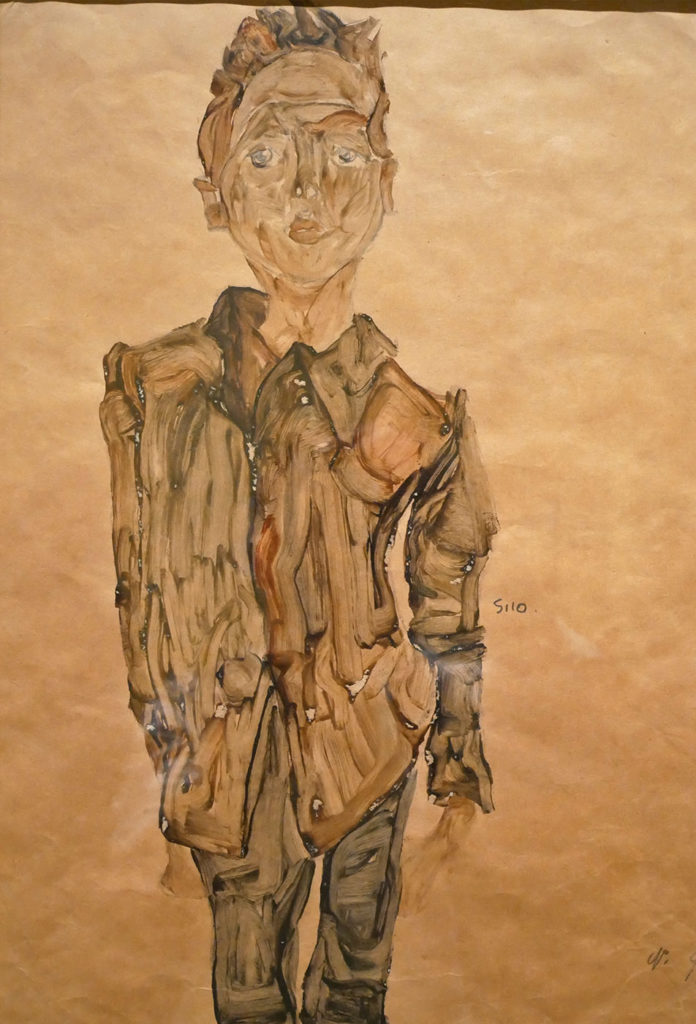 Exposition Egon Schiele à la Fondation Louis Vuitton