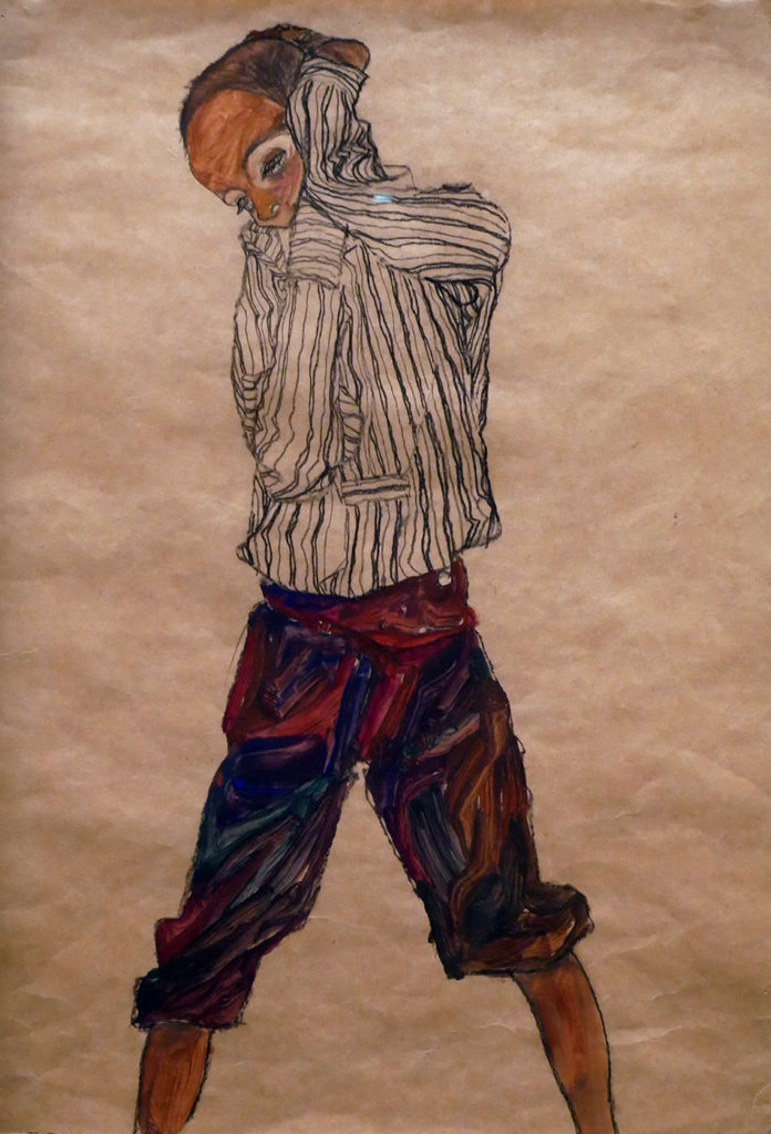 Exposition Egon Schiele à la Fondation Louis Vuitton