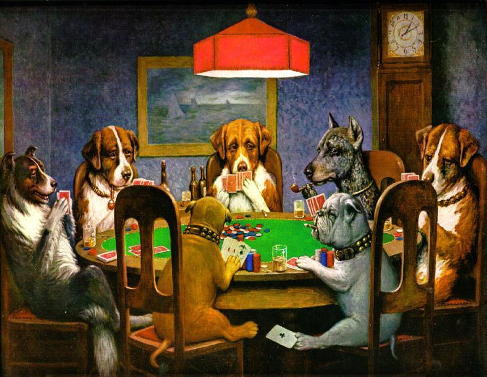 Des chiens jouant au Poker, icônes pop ? 1