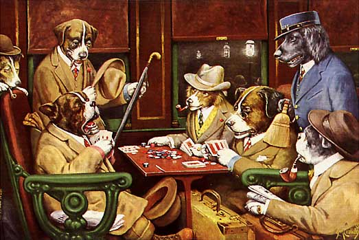 Des chiens jouant au Poker, icônes pop ? 3