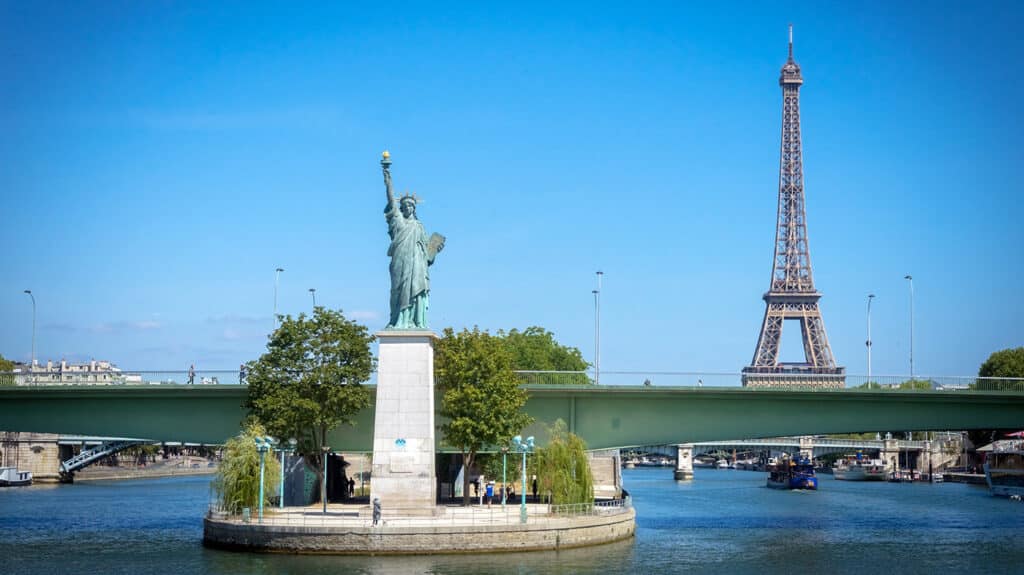 Statue of Liberty in Paris