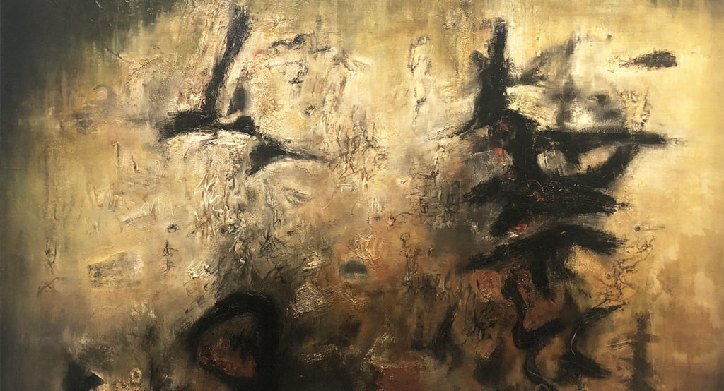 Zao Wou-Ki, Nous deux (détail)