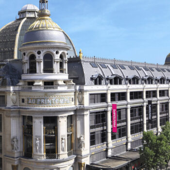 Vue de la façade du Printemps © Pascal Lemaître